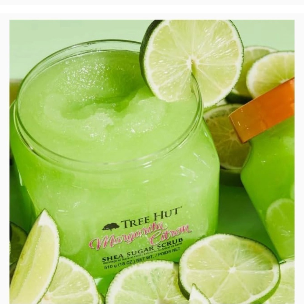 Brand new Tree Hut Margarita Citron Shea Sugar Scrub 18 ounces